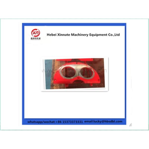 Buy Sermac Concrete Pump Wear Plate DN180-DN260 Tungsten Hard Alloy at wholesale prices