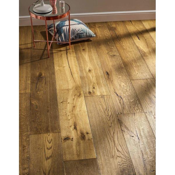 Buy Customized Multilayer Oak Engineered Hardwood Flooring Easy Clean at wholesale prices