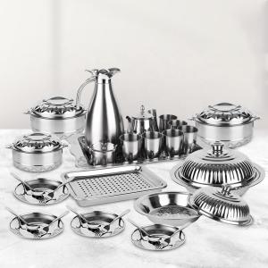 Hot Selling 28 PCS Stainless Steel Kitchen Cookware Cooking Soup Pot Steel Pot