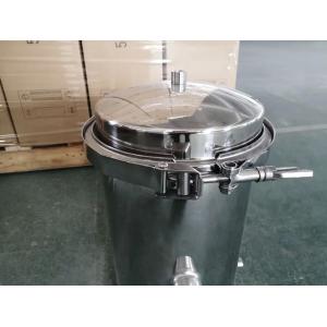 High Pressure Stainless Steel Cartridge Filter Water Filter Housing For RO Water