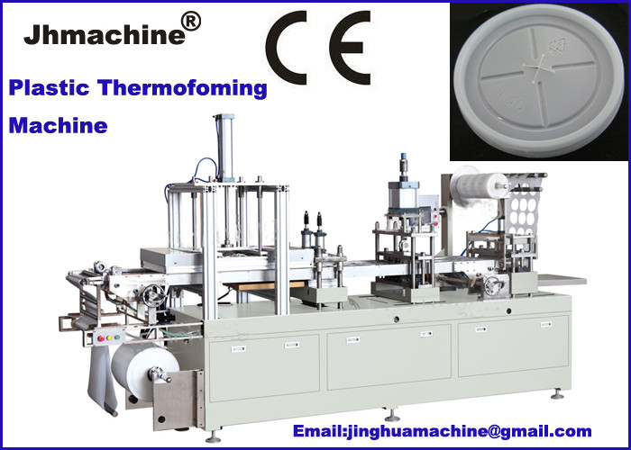 Quality New Condtion Polypropylene Transparent Sheet Plastic Lid Machine/Thermoforming Machine for sale