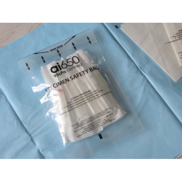 Buy 167cm*283cm TPE Barrier 3 Layers 95KPA Specimen Bags at wholesale prices