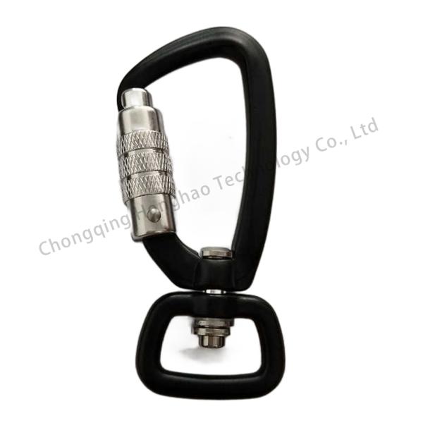 Aluminium Rotating Mountaineering Buckle The Perfect Gear for Hiking and Camping