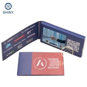 2.4” LCD Video Folder with 128MB Memory in Market Biz card sized video card