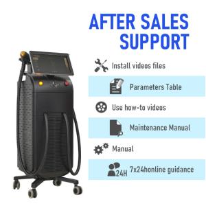 China 1064Nm Diode Laser Hair Removal Machine Soprano Ice Platinum Diode Laser Two Handle on sale