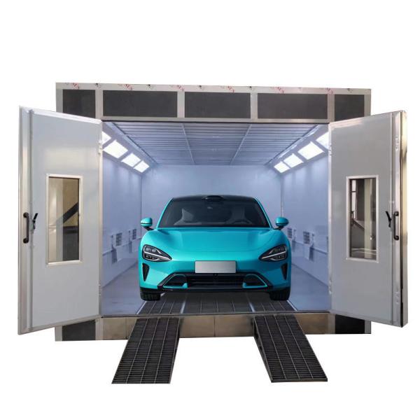 Buy Automotive Car Spray Paint Booth With Environment Electric Heating at wholesale prices