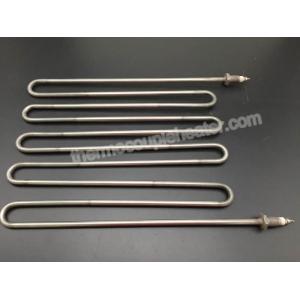 W - Shaped Industrial Tubular Electric Heaters With M14 Screws , Customized