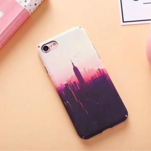 Hard PC Decal All-inclusive Natural Scenery Pattern Cell Phone Case Cover For