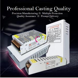 16.5A 24V 400W Power Supply IP20 Underground Light Box Minunum Fan