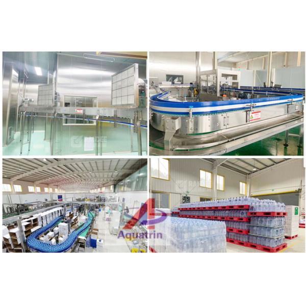 SUS304 Plastic Bottle Filling Machine PLC Drinking Mineral Water Machine 8.3KW