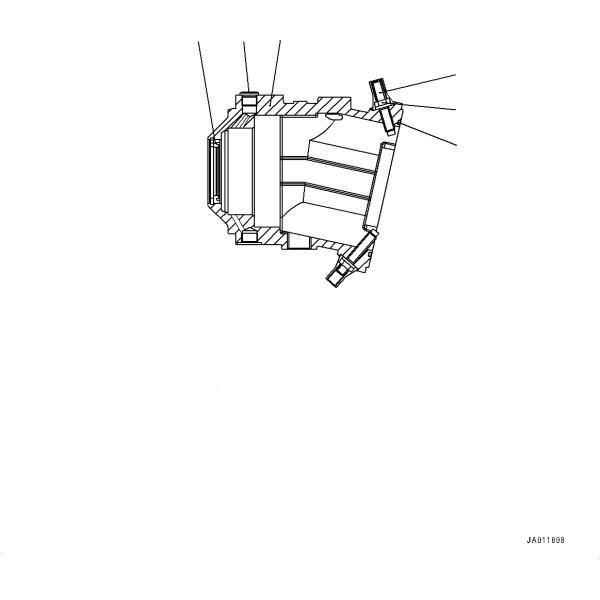 419-18-51300 419-18-51200 419-18-51101 For Komatsu WA320-7 WHEEL LOADERS Hydraulic Main Pump LOADER PUMP Piston Pump PUMP ASSY HST PUMP Aftermarket