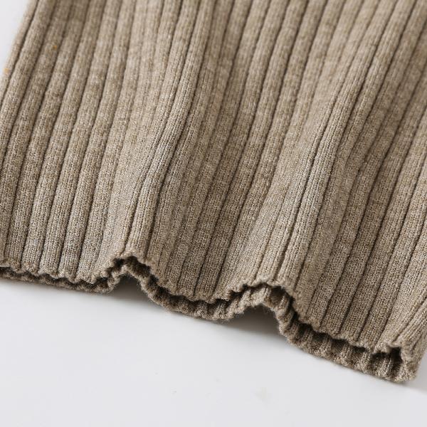 2023 Autumn Winter Knitted Sweater Baby Girls Boys Clothes rib knit boys clothing sets