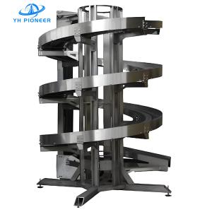 Quality Low Noise Carbon Steel Spiral Lifting Conveyor With 200-2000kg Loading Capacity for sale