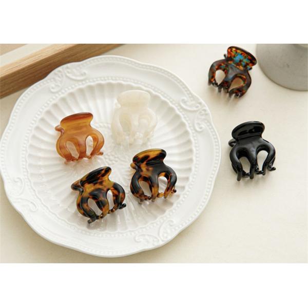 Buy Acetate girls High ponytail fixator hair claw clip anti-collapse shark clipper accessories at wholesale prices