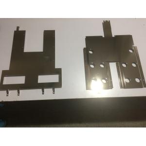 Laser cutting nickel plated aluminum busbar CNC processing aluminum material