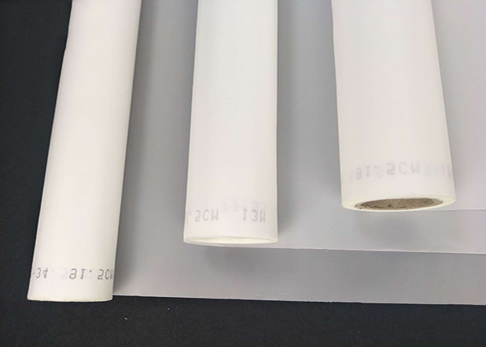 Quality Food Grade 100% Polyester White Screen Printing Mesh for sale