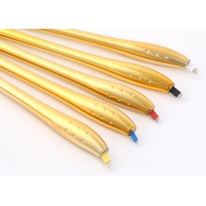 Golden Permanent Makeup 3D Microblading Manual Pen 45° Angle Single