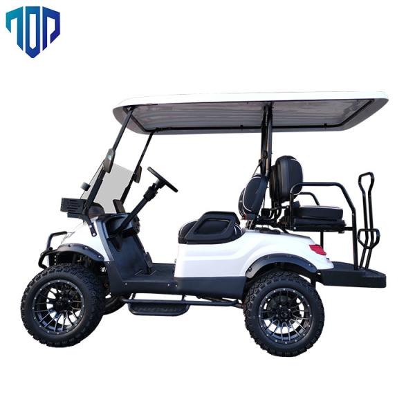 72 V 4 Passenger ESP 4 Wheel Electric Drive Motorized Street Legal Golf Cart