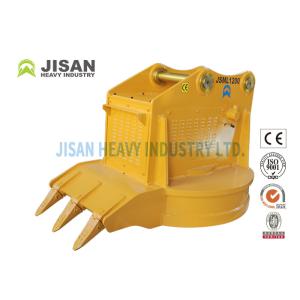 Electro Metal Scrap Lifting Magnet , Ripper Hydraulic Excavator Magnet