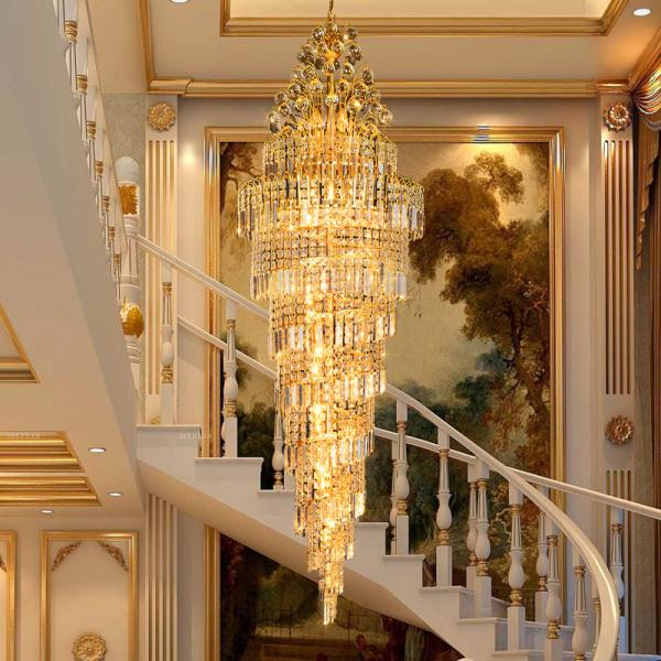 Gold empire chandelier For Indoor home lighting Fixtures (WH-NC-12)