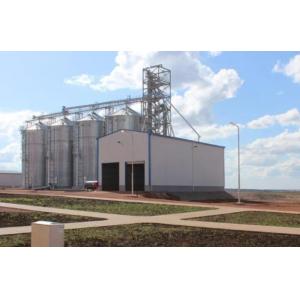 Prefab Steel Platform Construction Warehouse Sturdy Rainproof