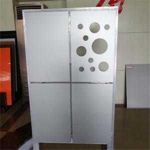 Durable 3mm Punched Aluminum Single Panel