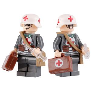WW2 military building blocks German soldier medical action army legoinglys
