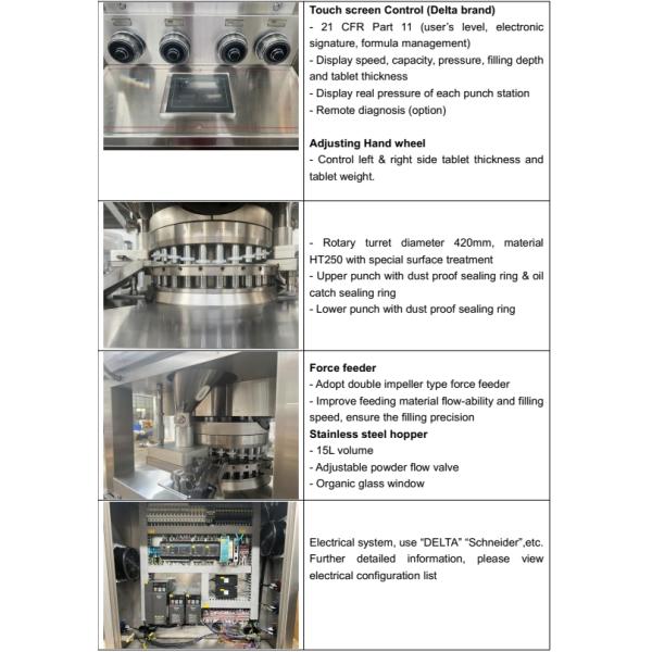 TIANHE 29D Rotary tablet press machine 25mm effervesent/milk/candy tablet