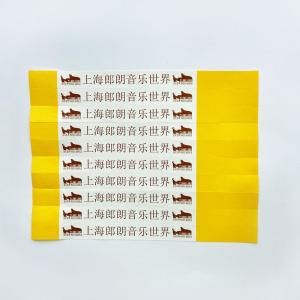 Tyvek Dupont Paper Wristband Activity Business Barcode Paper Event Admission