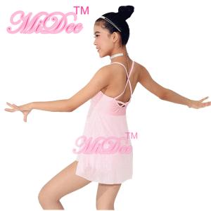 Fully Sequin Lyrical Sleeveless Pleated Dress Mesh Bust Gathering Headpiece