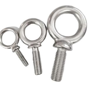China Plain Finish Stainless Steel Eye Bolt G279 Ring Bolt for Industrial Applications on sale