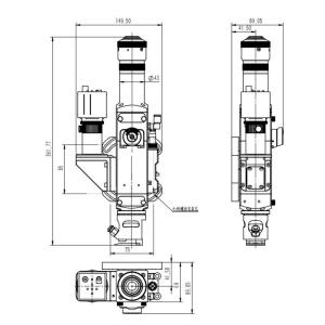 Fiber Laser Welding Heads Max. Laser Power 2000W 3000W Higher Power On Request