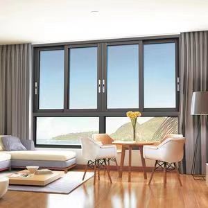 Home Venue Aluminum Sliding Window with Powder Spraying Finish