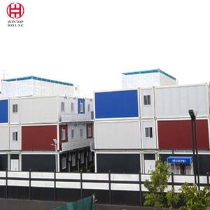 Zontop Flat Pack Design Quick Build Modern Luxury Glass Resort 20ft Prefab