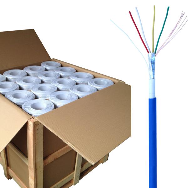 Buy Shielded TCCAM Stranded 6x0.22mm2 2x0.5mm2 Composite Control Cable with Al/Foil Shield at wholesale prices