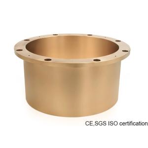 Bronze Large Flange Tube Bushing ODM Stone Crusher Parts