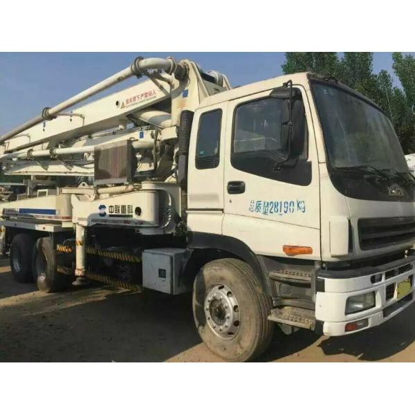 Buy Hydraulic Machining Process Cement Pump 2007 Zoomlion 37m Concrete Pump at wholesale prices