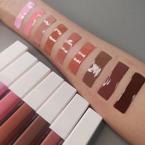Shimmer Matte Pink Nude Long Lasting Moist Makeup Lip Gloss