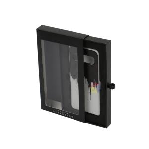 Recyclable Electronic Packaging Box Eco Friendly Sliding Drawer With Clear