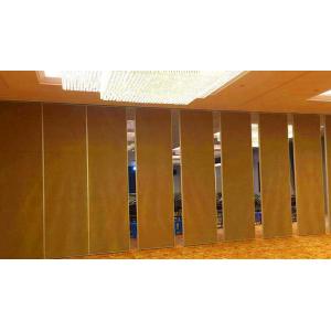 China Sound Insulation Movable Track Folding Sliding Partition Wall Easy Operated on sale