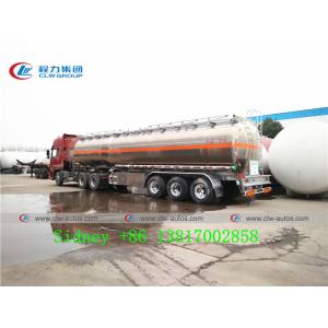 LHD RHD Tri Axle 47cbm Aluminum Alloy Diesel Tank Truck