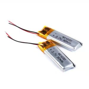 1S1P Lithium Polymer Battery 90mAh 3.7v Rectangular Lithium Ion Battery