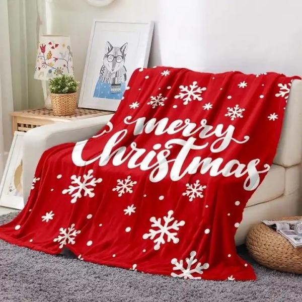 Buy Solid Color Children's Printed Blanket in Flannel for Cozy Christmas Sweater Wear at wholesale prices