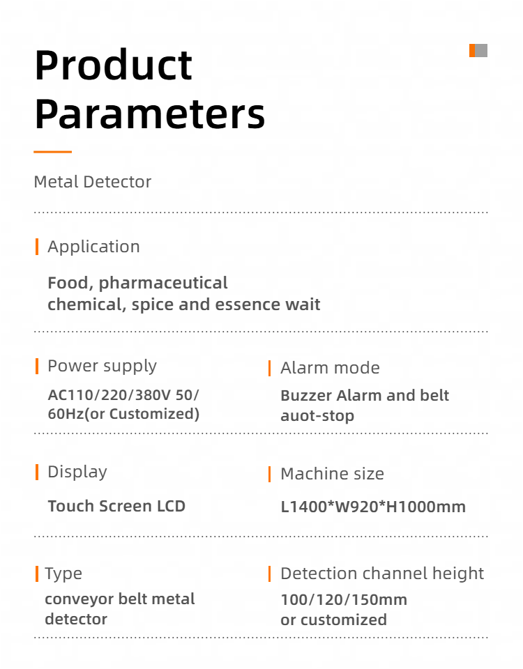 Food Industry Sorting Machines Conveyor Belt Metal Detectors for Detecting Buns Steamed Buns Dumplings Biscuits