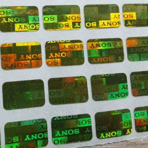 Holographic Packaging VOID Label Sticker Laser Security Label