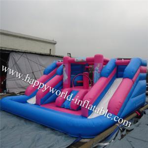 inflatable water slide with pool , inflatable castle slide , inflatable vagina