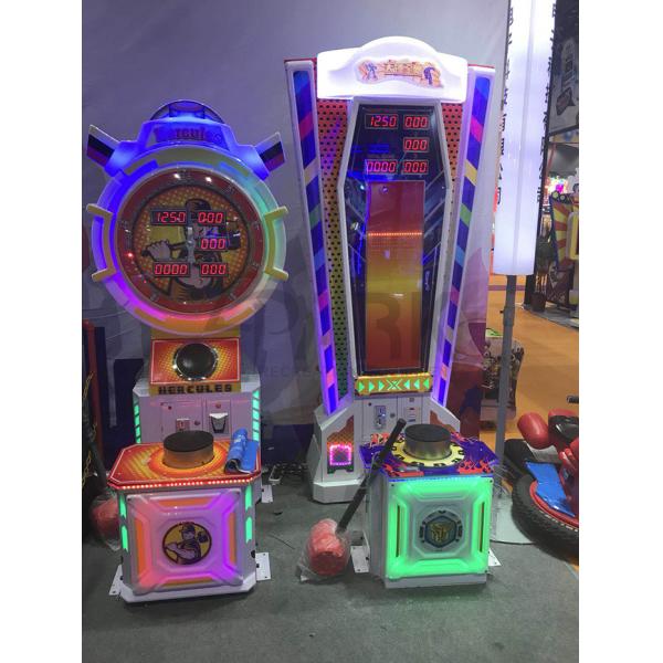 Fashion Amusement Game Machines Lifts Pressure Hercules Boxing Game Equipment