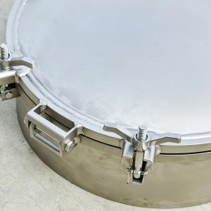 Durable Quick Opening Truck SS 304 316L Round Manhole Cover for Cement Tank