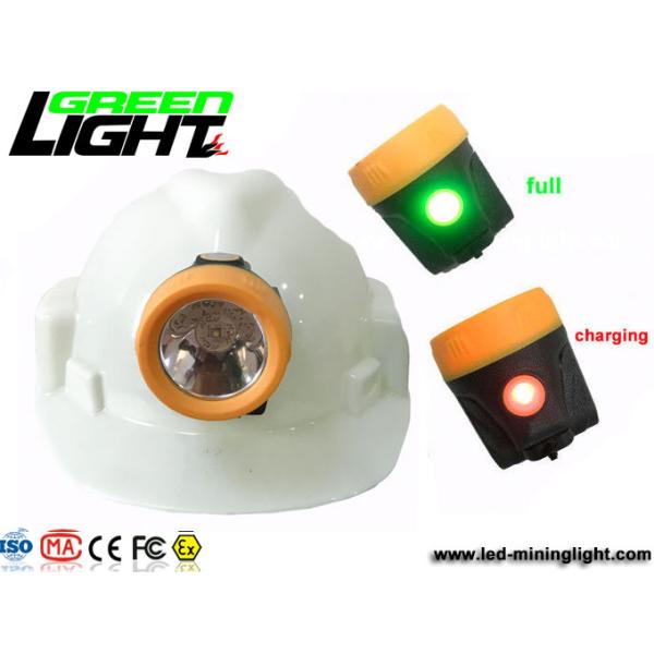 Buy IP68 1W 2.8Ah Li Ion 6000Lux Mining Hard Hat Lights at wholesale prices
