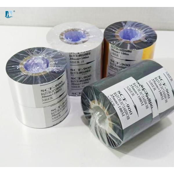 30mm Hot Stamp Coding Foil for Date Coding on Food Plastic Package Printing Type